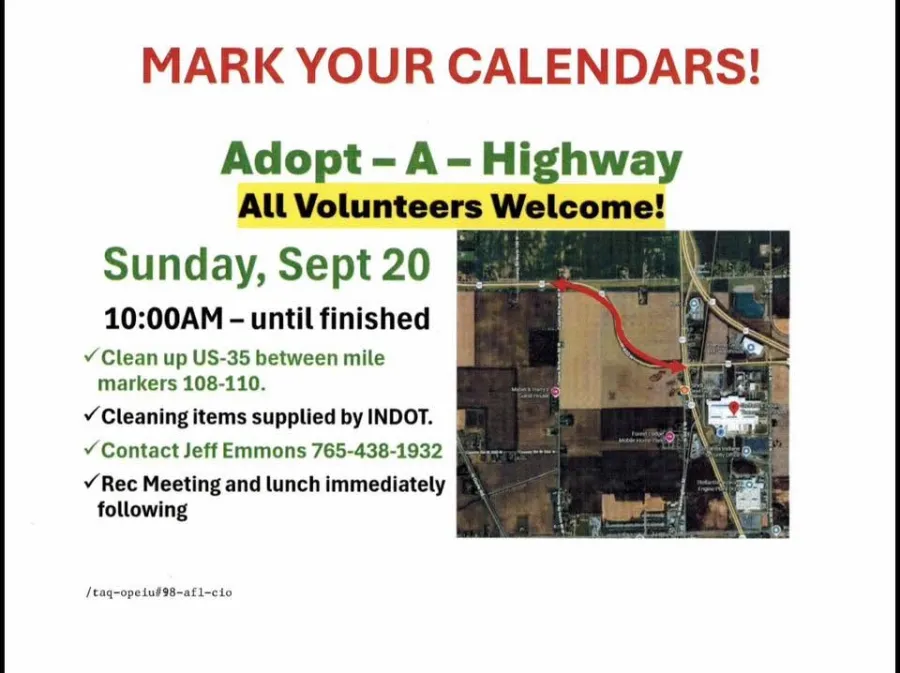 Adopt A Highway 9/20/26