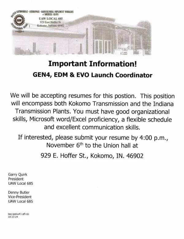 Posted Jobs